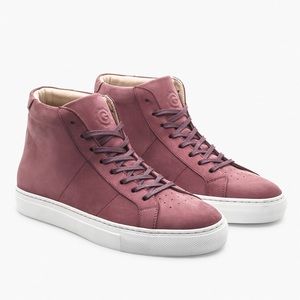 GREATS Plum Royale High Nubuck